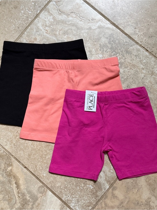 The Children's Place Other - NEW! 3-Pairs Girls Bike Shorts - 4T